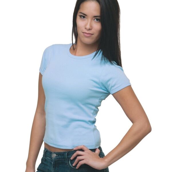 Women's USA-Made Cap Sleeve T-Shirt Thumbnail