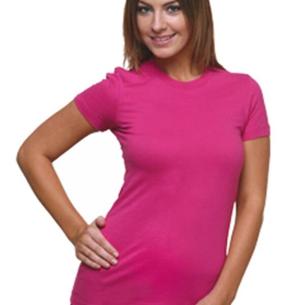 Women's USA-Made Fine Jersey T-Shirt Thumbnail