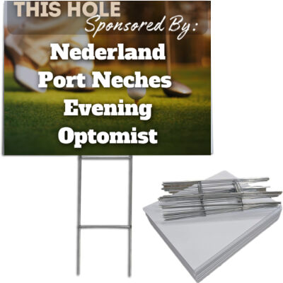 Hole Sponsored By - Nederland Port Neches Evening Optomist Thumbnail
