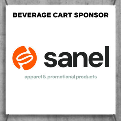 3'x3' Banner - Beverage Cart Sponsor - Sanel LLC Thumbnail