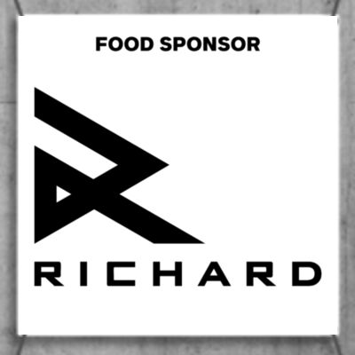 3'x3' Banner - Food Sponsor - Richard EPC Thumbnail