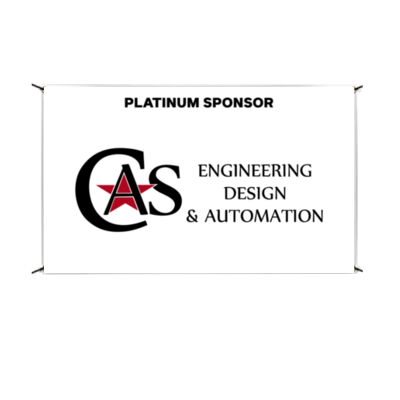 3x5 Banner - Platinum Sponsor - Coastal Automation Services, Inc. Thumbnail